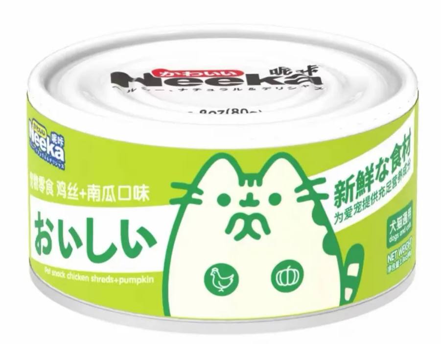 Neeka with Chicken Shreds and Pumpkin 85g