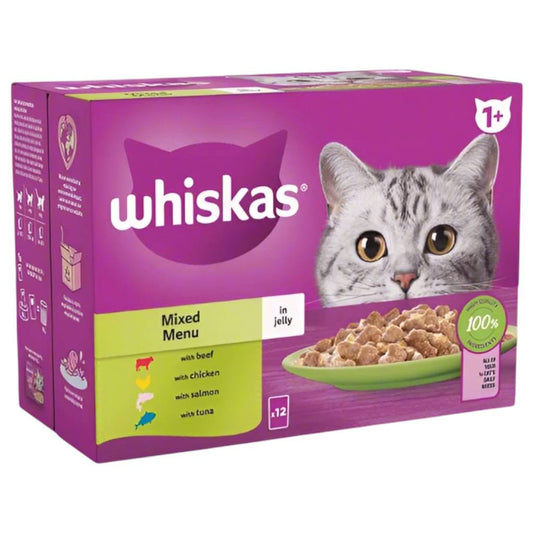 Whiskas Mixed Menu in Jelly 12X