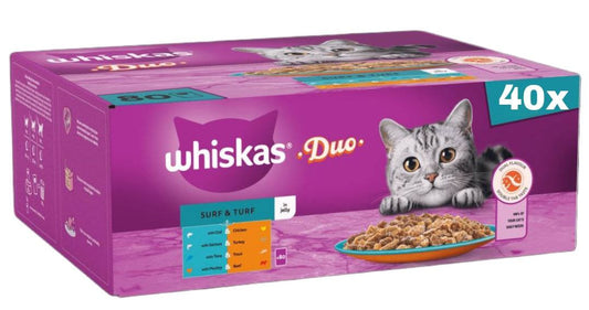 Whiskas Surf & Turf In Jelly 40x