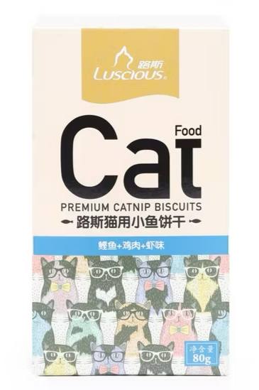 Luscious Tuna & Chicken, Shrimp 80g